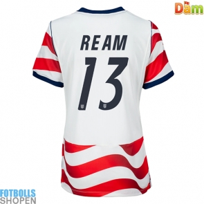 Billiga Förenta stater Tim Ream #13 Hemmatröja Dam VM 2026 Kortärmad